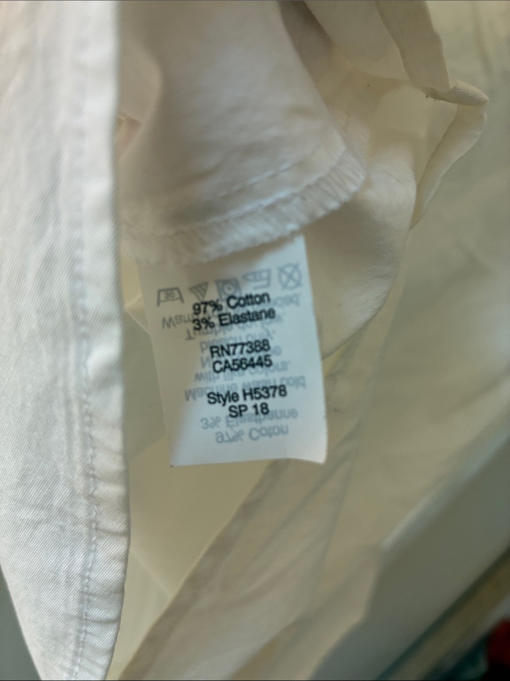 J. Crew White Short-Sleeve Button-Down Shirt - Picture 3 of 3